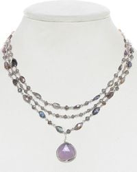 Rachel Reinhardt Jewelry - Silver Gemstone Necklace - Lyst