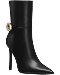 Stuart Weitzman - Stuart Power Buckle Leather Bootie - Lyst