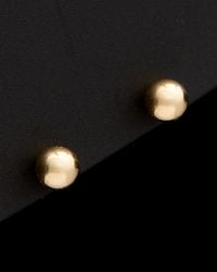 Italian Gold - 14k Ball Earrings - Lyst
