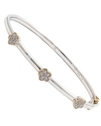 Diamond Select Cuts - 0.06 Ct. Tw. Diamond Bangle Bracelet - Lyst
