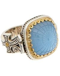 Konstantino - Silver & 18k Doublet Ring - Lyst