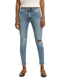 Joe's Jeans - The Charlie High-rise Hyperion Destruct Skinny Ankle Jean - Lyst