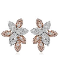 Diana M. Jewels - Fine Jewelry 18k 1.51 Ct. Tw. Diamond Earrings - Lyst