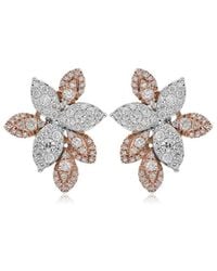 Diana M. Jewels - Fine Jewelry 18k 1.51 Ct. Tw. Diamond Earrings - Lyst