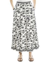 Max Studio - A-Line Midi Skirt - Lyst