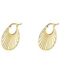 Argento Vivo - Silver Hoop Earrings - Lyst