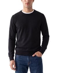 Theory - Riland Wool-Blend Crewneck Sweater - Lyst