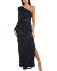 THEIA - Evangeline Beaded Gown - Lyst
