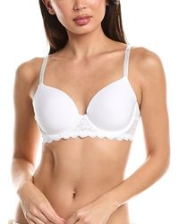 Hanro - Luxury Moments Lace T-Shirt Bra - Lyst
