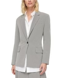 Lafayette 148 New York - Structured Shoulder Fitted Blazer - Lyst
