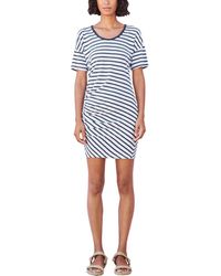 Sundry - Stripe T-shirt Mini Dress - Lyst