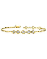Lab Grown Diamonds - 14K 0.62 Ct. Tw. Lab-Grown Diamond Tennis Bracelet - Lyst