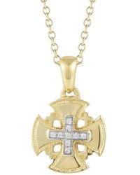 Reiss - 14K 0.05 Ct. Tw. Diamond Necklace - Lyst