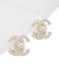Women's Chanel Earrings and ear cuffs from $350 | Lyst