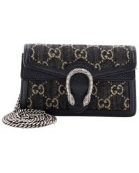 Gucci - Gg Denim Dionysus Bag Gg Denim Super Mini (Authentic Pre-Loved) - Lyst