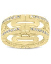 BVLGARI - 18k 0.50 Ct. Tw. Diamond Ring - Lyst