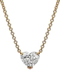 Lab Grown Diamonds - 14k 5.50 Ct. Tw. Lab-grown Diamond Necklace - Lyst