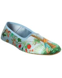 Gucci - Satin Slipper - Lyst
