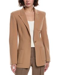 Michael Kors - Barathea Wool-Blend Jacket - Lyst