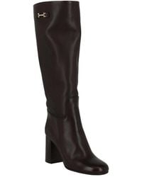 Ferragamo - Ovidio Leather Knee-High Boot - Lyst