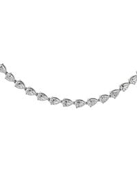 Prince Diamond & Jewelry - 14K 5.12 Ct. Tw. Lab-Grown Diamond Graduated Necklace - Lyst