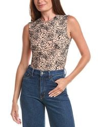 Paris Georgia Basics - Backless Bodysuit - Lyst