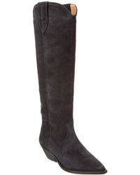 Isabel Marant - Dahope Suede Cowboy Boot - Lyst