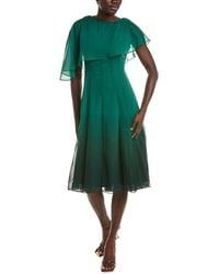 Maison Tara - Capelet Midi Dress - Lyst
