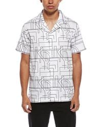 KARL LAGERFELD - Camp Collar Shirt - Lyst