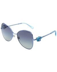 Swarovski - Sk700257-Y 57Mm Sunglasses - Lyst