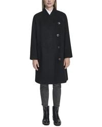 Cole Haan - Chevron Wool Coat - Lyst