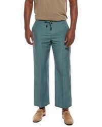Isaia - Wool & Linen-Blend Trouser - Lyst
