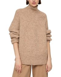 Lafayette 148 New York - Lofty Sunburst Raglan Sleeve Alpaca & Wool-Blend Sweater - Lyst