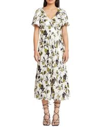 Tanya Taylor - Evette Silk-blend Mini Dress - Lyst