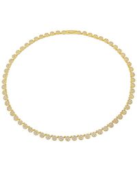 Crislu - 18K & Cz Infinity Necklace - Lyst