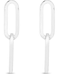Italian Silver - Dangle Earrings - Lyst