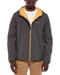 Nautica - Hooded Transitional Jacket - Lyst