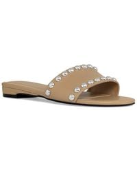 Rebecca Minkoff - Dome Leather Sandal - Lyst