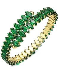 Liv Oliver - 18k Crystal Bangle - Lyst