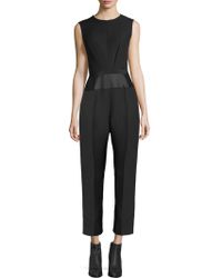 Max Mara Andrea Overall Jumpsuit - Black