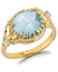 Reiss - 14k 0.03 Ct. Tw. Diamond Ring - Lyst