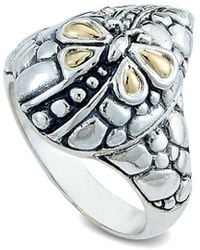 Samuel B. - 18k Over Silver Pebble Ring - Lyst