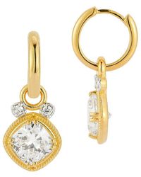 Reiss - 14K 5.12 Ct. Tw. Lab-Grown Diamond Hoop Earrings - Lyst
