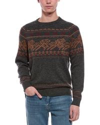 Faherty - Donegal Wool Crewneck Sweater - Lyst