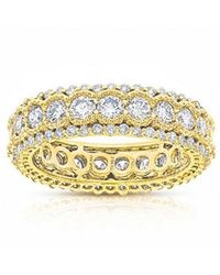 Amairah - 14K 3.25 Ct. Tw. Lab-Grown Diamond Eternity Ring - Lyst