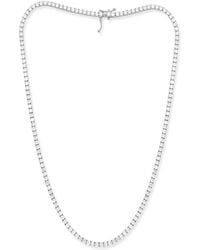 Diana M. Jewels - Fine Jewelry 14k 8.00 Ct. Tw. Diamond Tennis Necklace - Lyst
