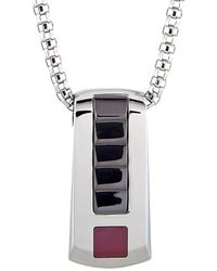 Tonino Lamborghini Stainless Steel Necklace - Metallic