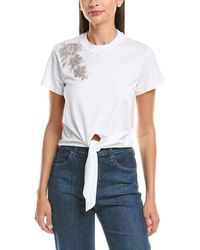 Cinq À Sept - Liya Tie Front Top - Lyst