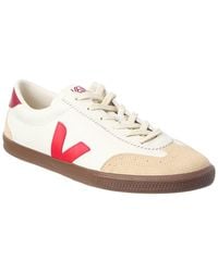 Veja - Volley Leather & Suede Sneaker - Lyst