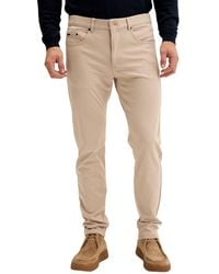 Ron Tomson - Lightweight Fitted Casual Pant - Lyst